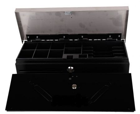  Вертикальный денежный ящик  FT 460  (автоматич.), 	 сейф кассира  фото в интернет-магазине Бизнес РОСТ  - торговое оборудование.